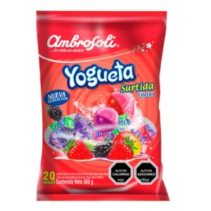 Yogueta Surtida Frutal 17Gr - AMBROSOLI - ALIMENTOS