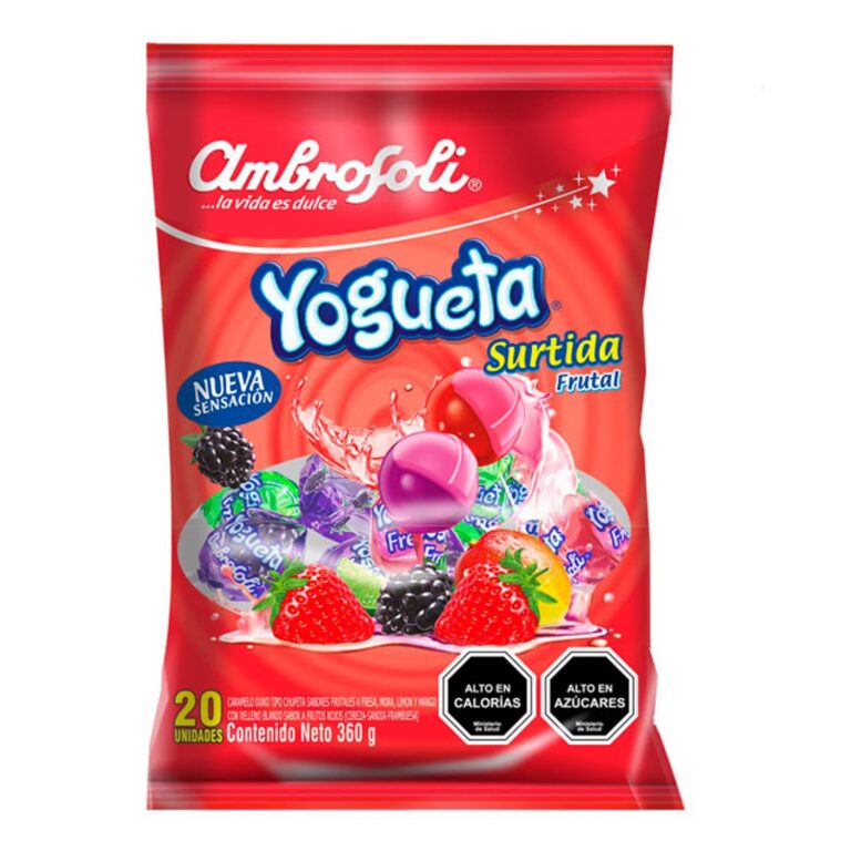 Yogueta Surtida Frutal 17Gr