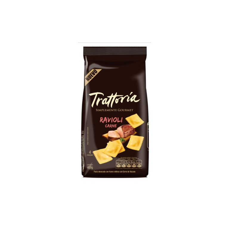 Trattoria Ravioli Carne 400 Gr