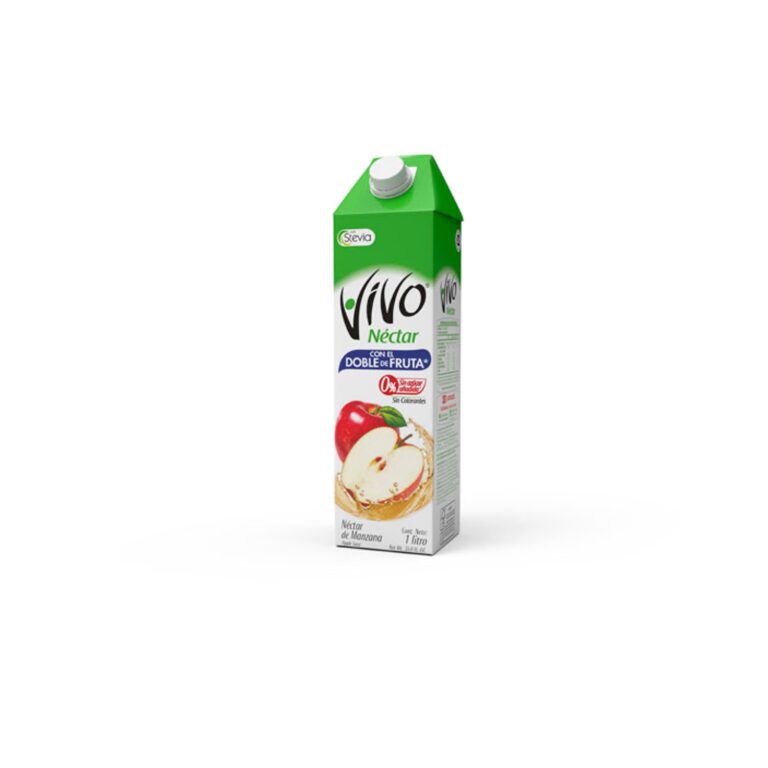 Jugo 100% Fruta Vivo Manzana  1Lt