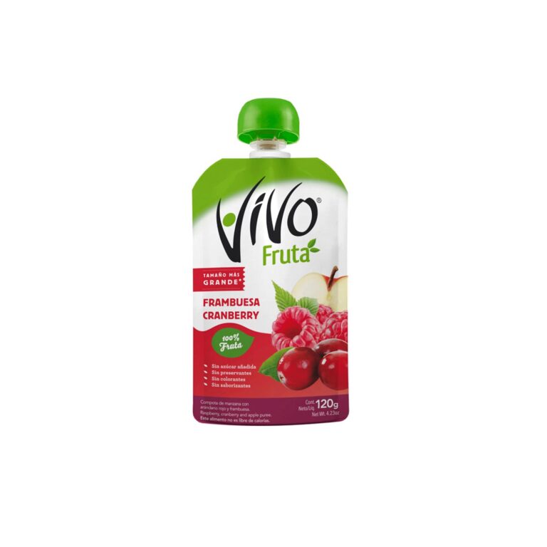 Vivo Compota Frambuesa Cranberry 120