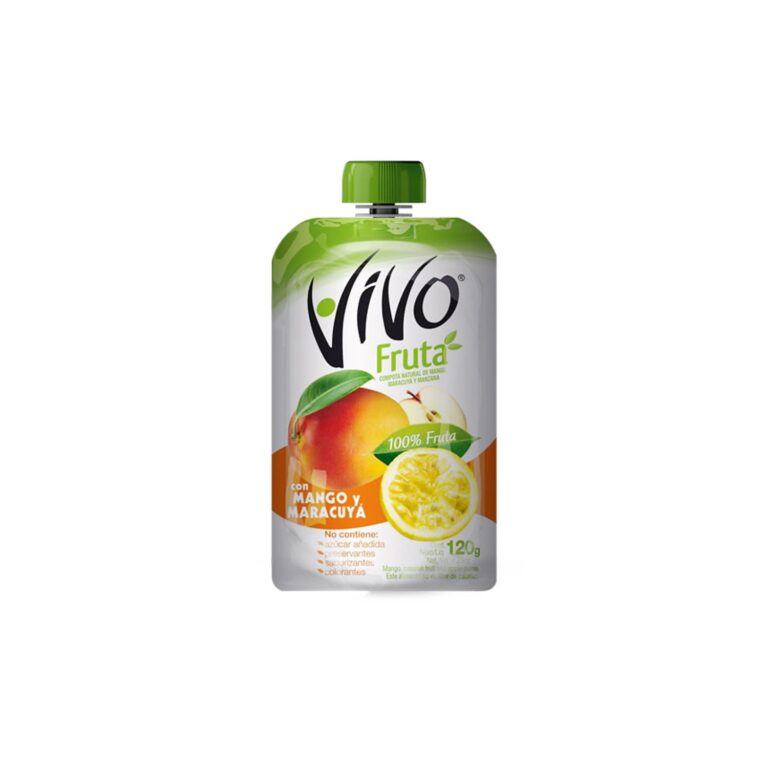 Vivo Compota Mango Maracuyá 120 Gr