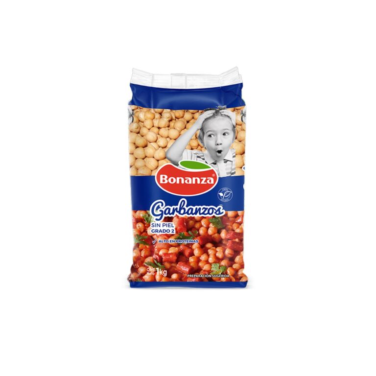 Garbanzos Sin Piel Bonanza 1 Kg
