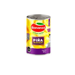 Pinas En Rodajas Bonanza 565 Gr - BONANZA - ALIMENTOS