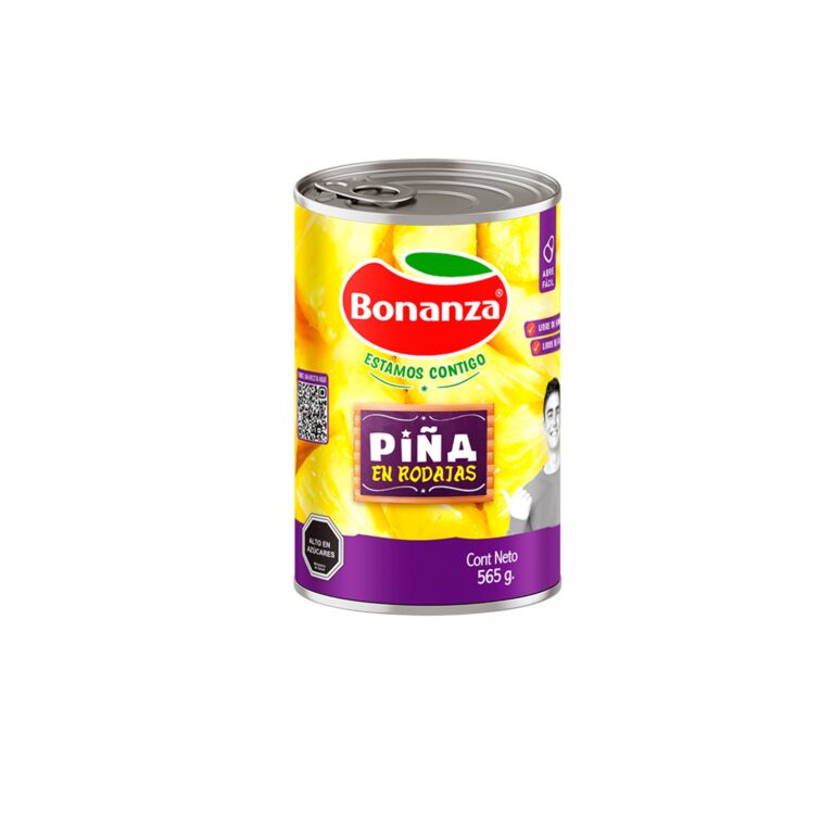 Pinas En Rodajas Bonanza 565 Gr