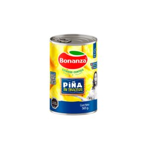 Piña Trocitos Bonanza 565 Gr - BONANZA - ALIMENTOS