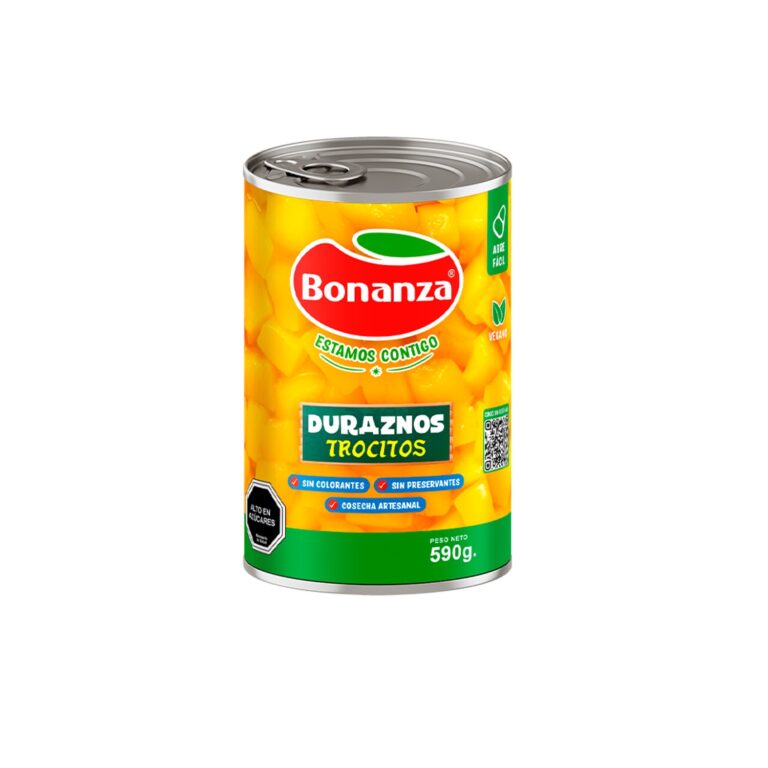 Duraznos Trocitos Bonanza 590 Gr