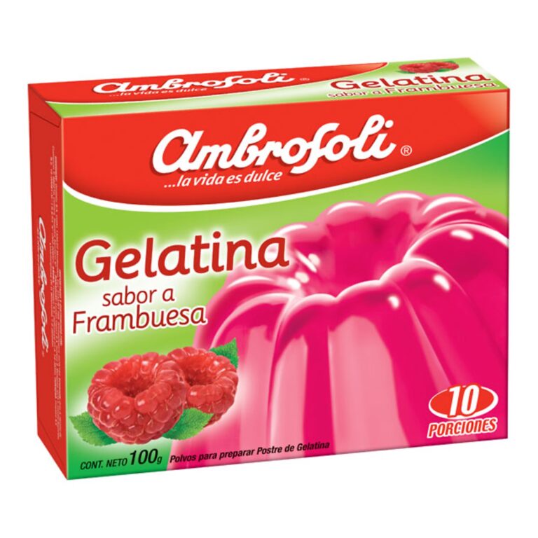 Amb Gelatina Frambuesa 100 Gr