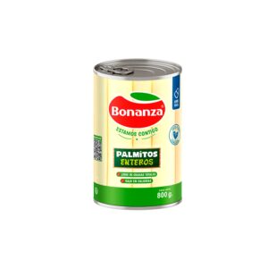 Palmitos Enteros Bonanza 800 Gr - BONANZA - ALIMENTOS