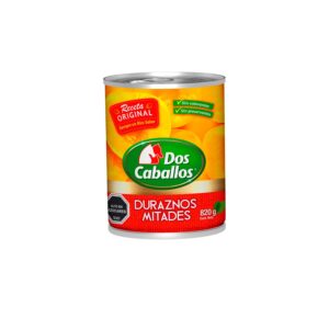 Duraznos Mitades Dos Caballos E.Open 820 Gr - DOS CABALLOS - ALIMENTOS