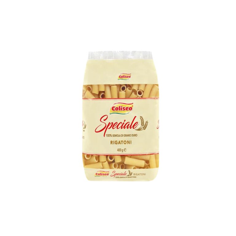 Pasta Rigatoni Speciale (Mostaccioli) - 400Gr