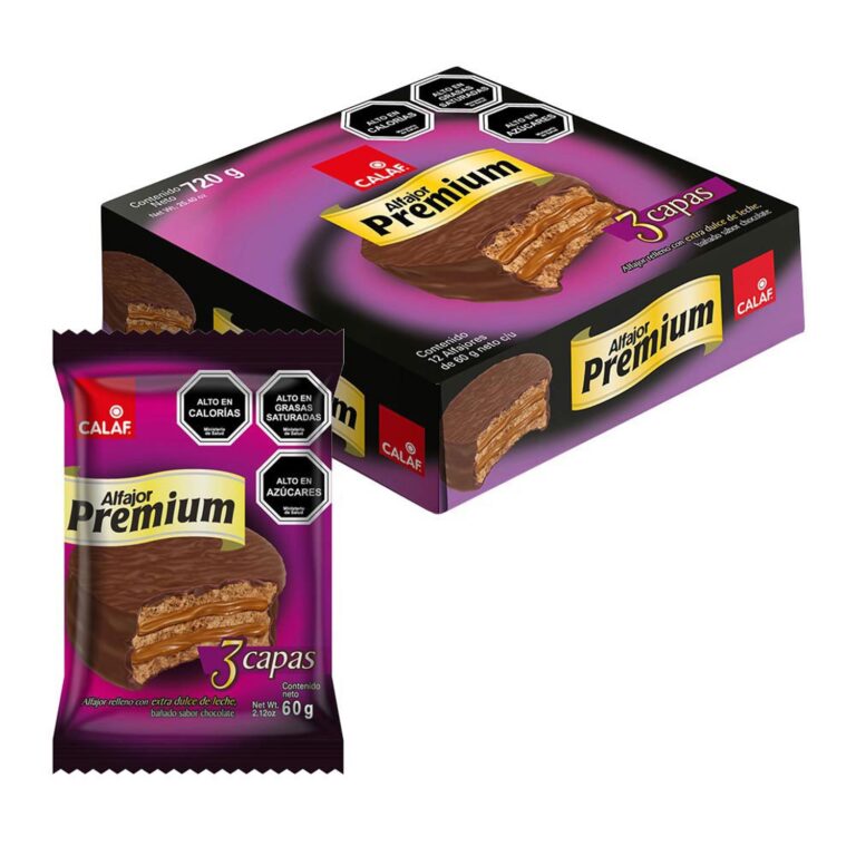 Display Alfajor Premium 60 Gr.