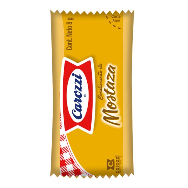 Mostaza Carozzi Sachet 8 Gr