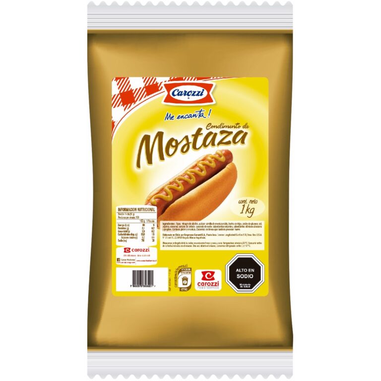 Mostaza Carozzi 1 Kg