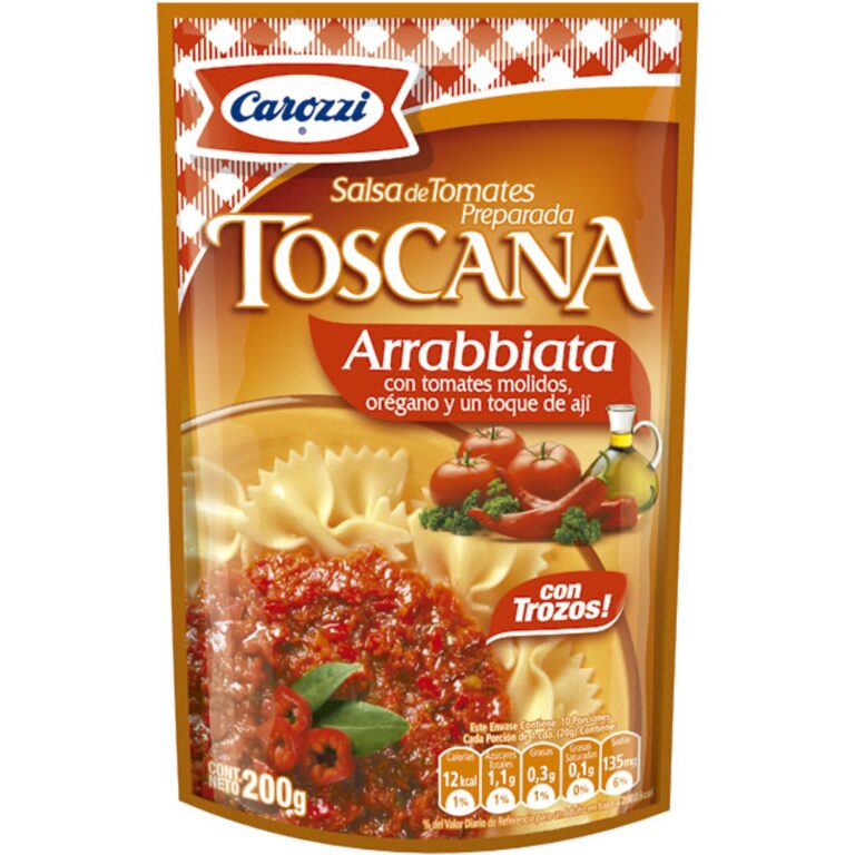 Salsa Toscana  Arrabbiata   200 Gr.