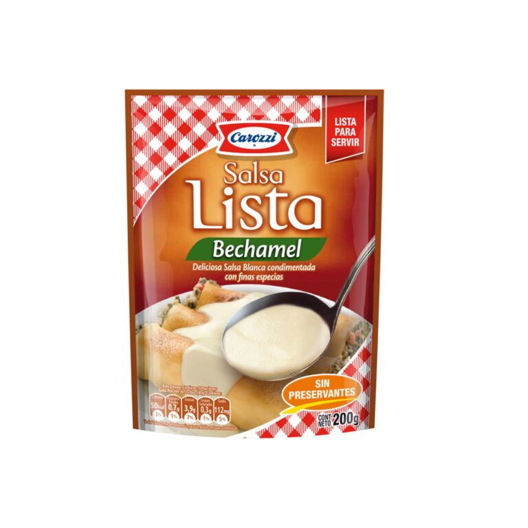 Salsa Lista  Bechamel 200 Gr