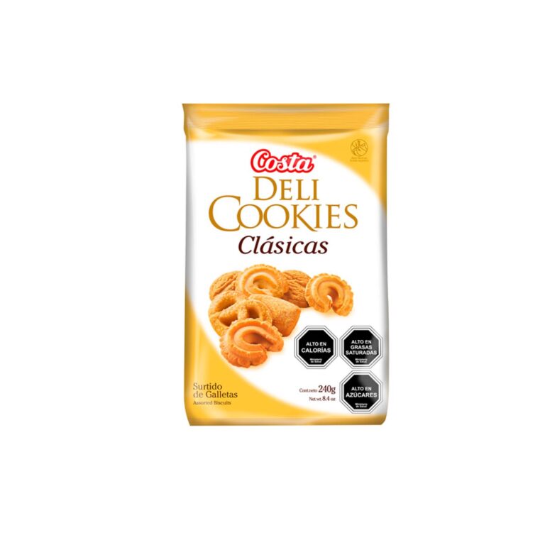 Deli Cookie Clasica Bolsa. 240  Gr