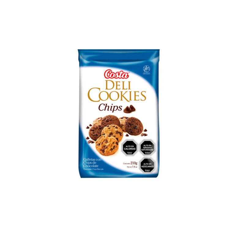 Deli Cookie Chips Bolsa  210 Gr