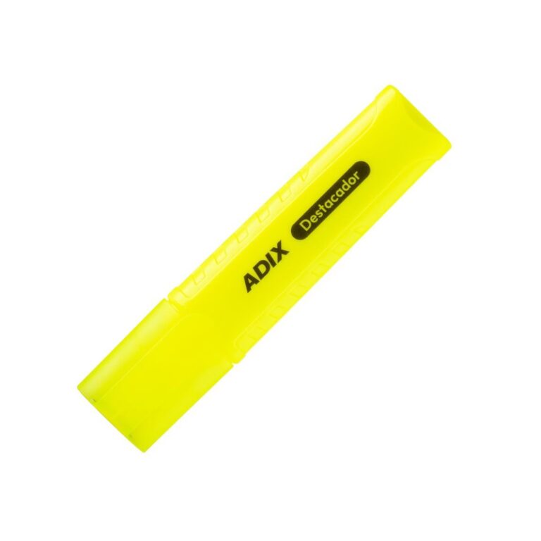 Destacador Amarillo,  Naranjo, Azul, Morado, Rosado, Verde ADIX