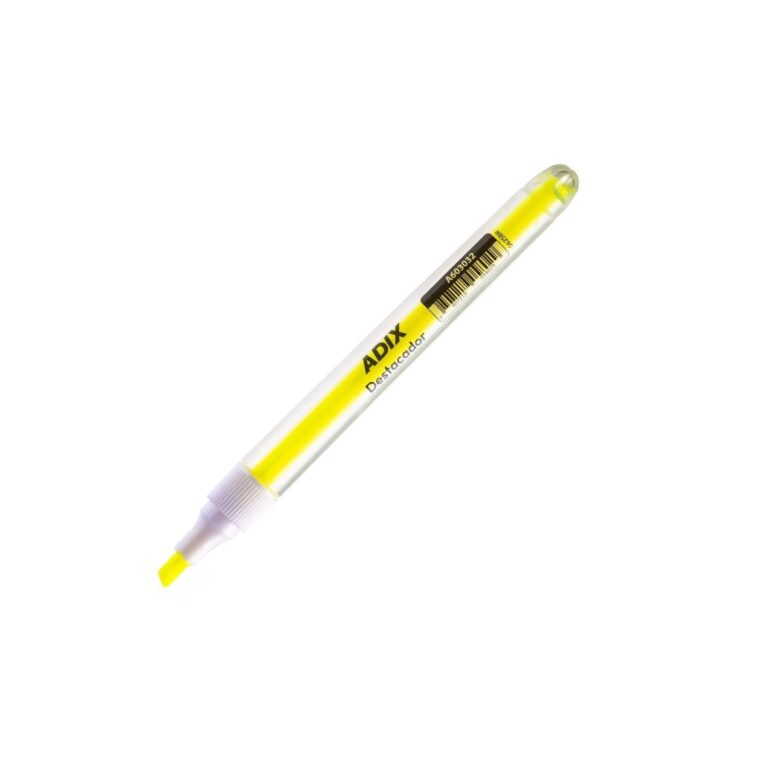 Destacador Redondo Delgado Amarillo, Naranjo, Verde ADIX