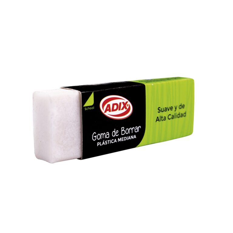 Goma Borrar Plástica Mediana (009) Adix