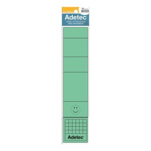 Lomo Archivador Adetec - Oficio Ancho Verde Claro 10 Un - ADETEC - OFICINA