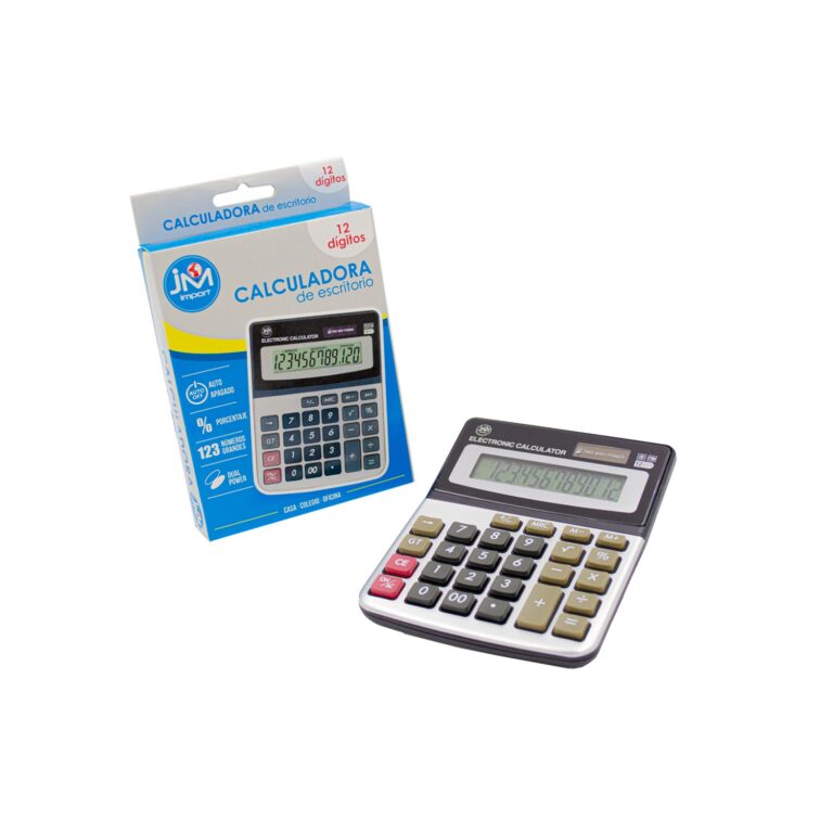 Calculadora 12 Dig.D/Power C/Cart.Kd-7766B(12-72)