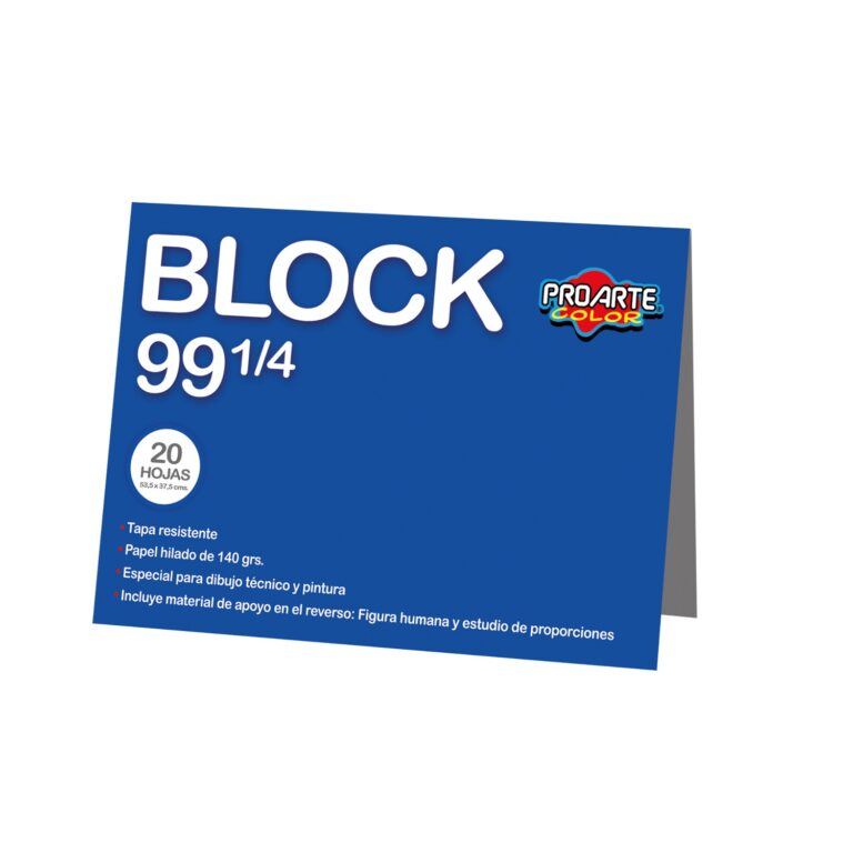Block Proarte Medio N° 99 1/4 20 H.140 G 53,5X37,5