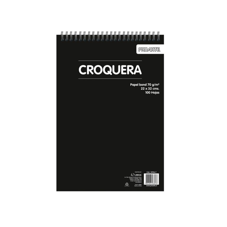 Croquera Proarte 22X32 Cm 100 Hojas