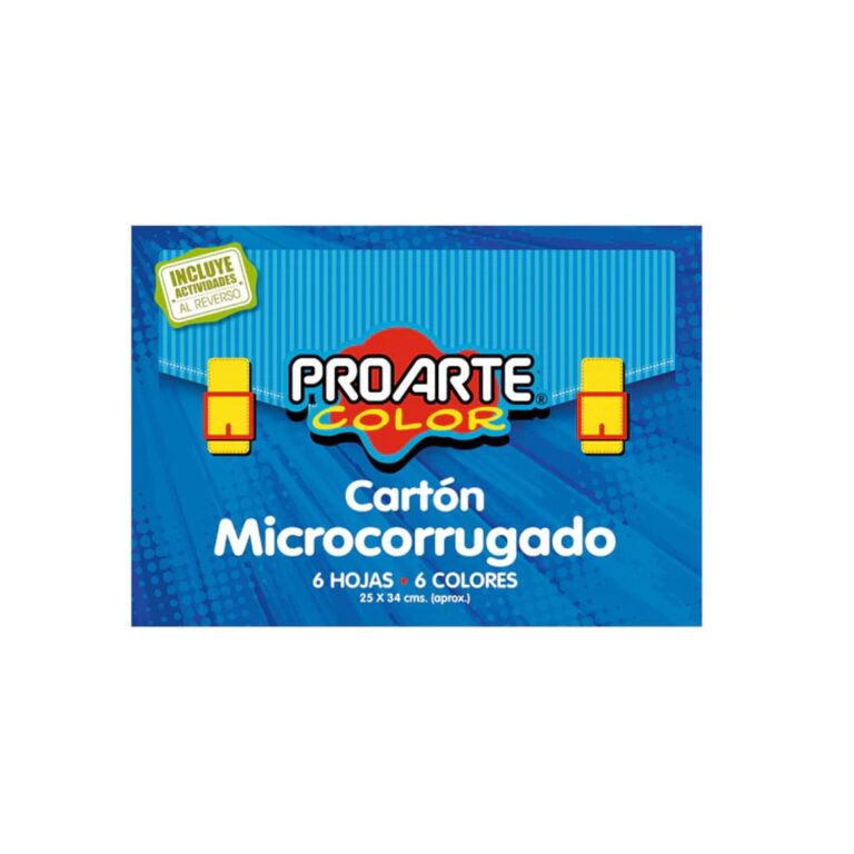 Est.Carton Microcorrugado 6 Hjs 6 Col 25X34Cm