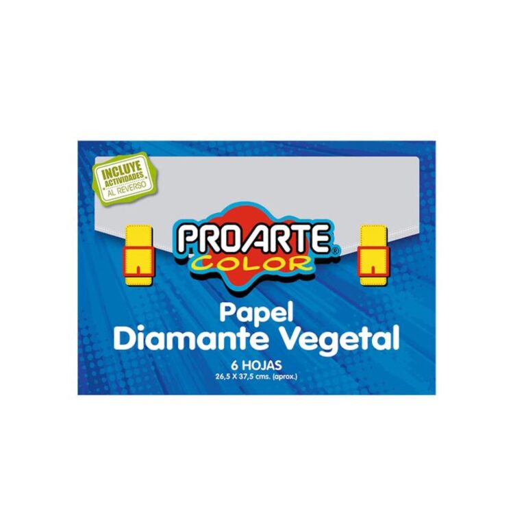 Est.Papel Diamante 90/95 6 Hjs. 26,5 X 37,5 Proart