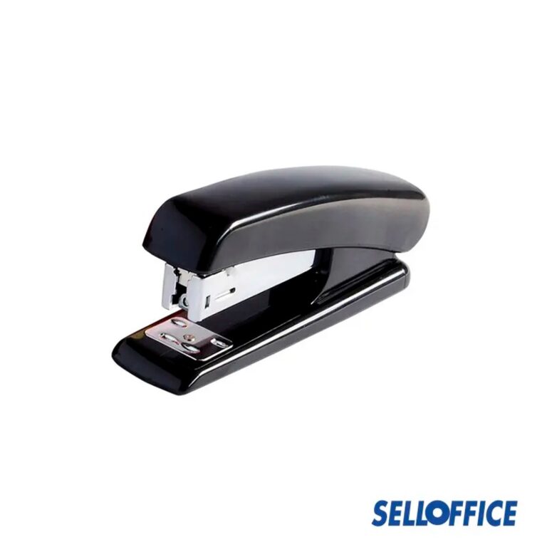 Corchetera S-127 Mediana, Plastica, Negro, 20 Hjs, Selloffice