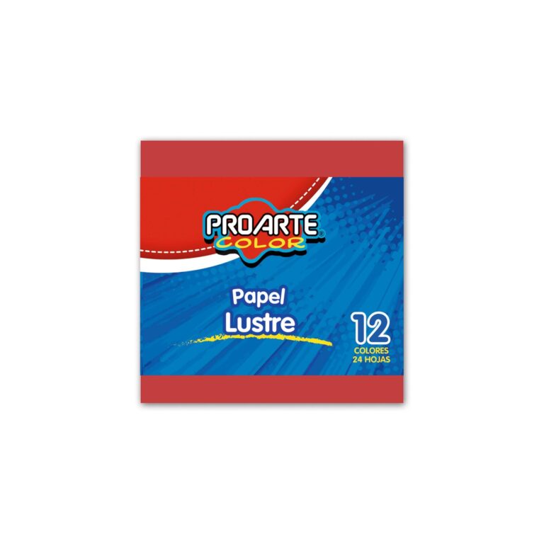 Fajos Papel Lustre  24 Hjs. 12 Col 10X10Cm Aprox.