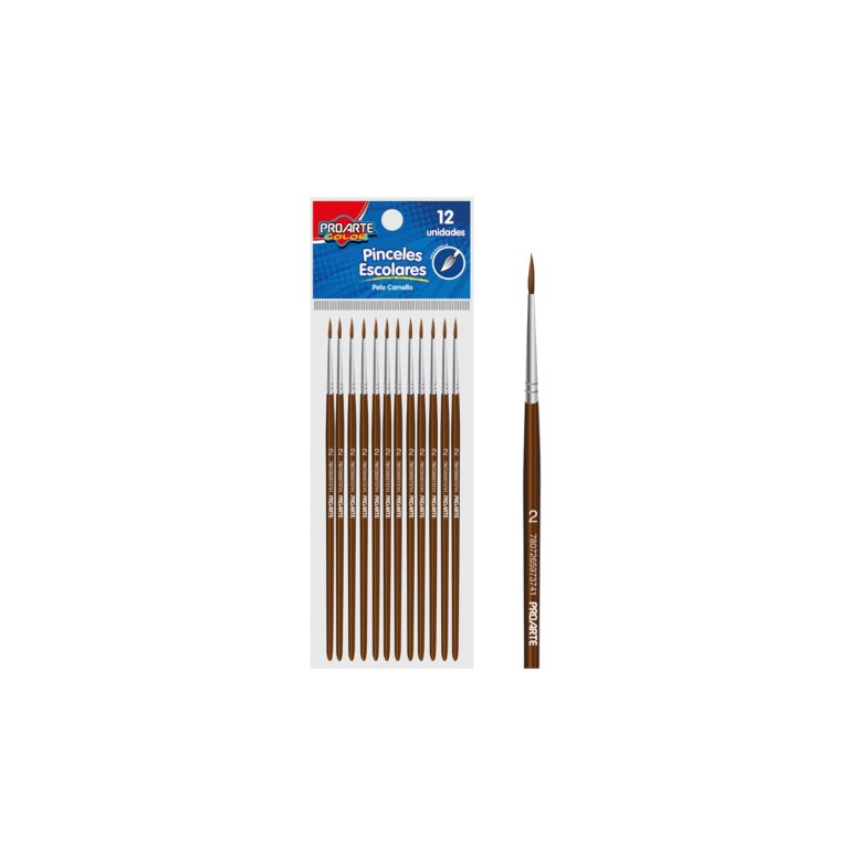 Pincel Escolar Proarte Pelo Camello   2