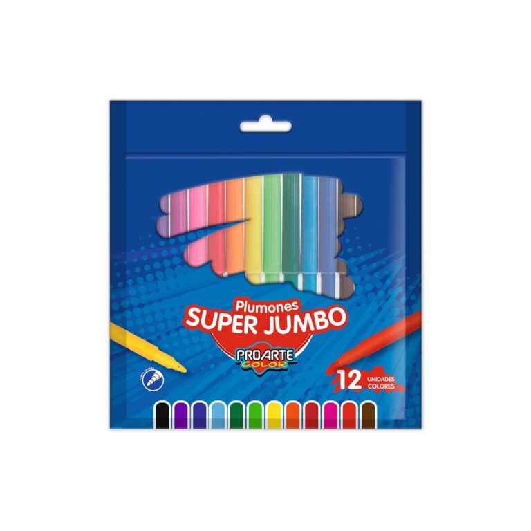 Plumon Proarte 12Col Super Jumbo