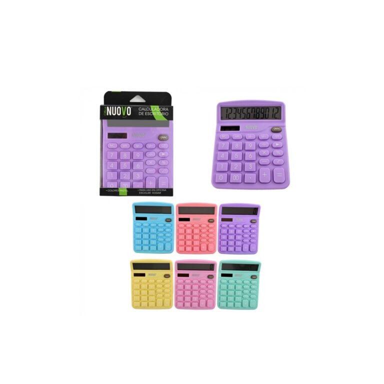 Calculadora De Escritorio Colores Pastel