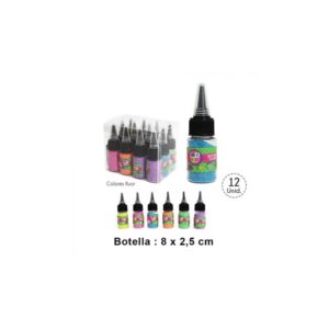 Glitter Fluor Con Dosificador Set12U(6 Colores)