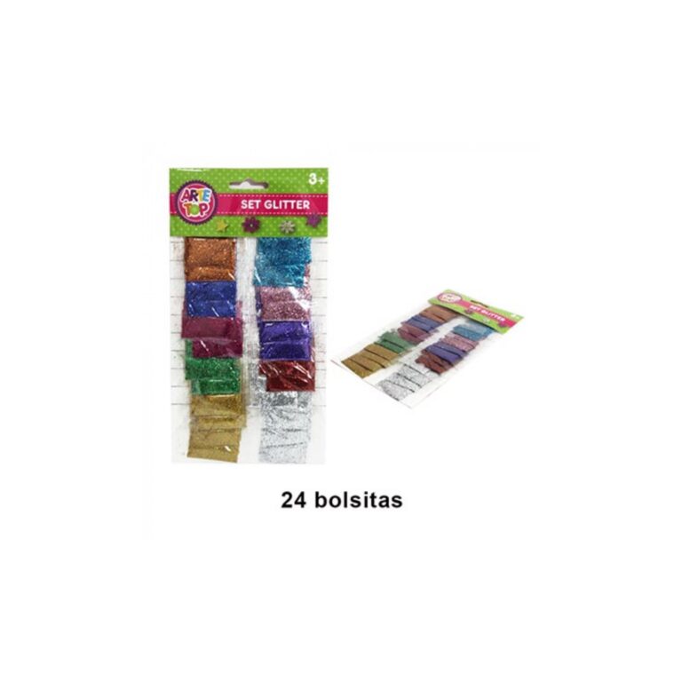 Set Glitter Mix X 24Pcs