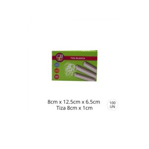 Tiza Blanca 100 Und