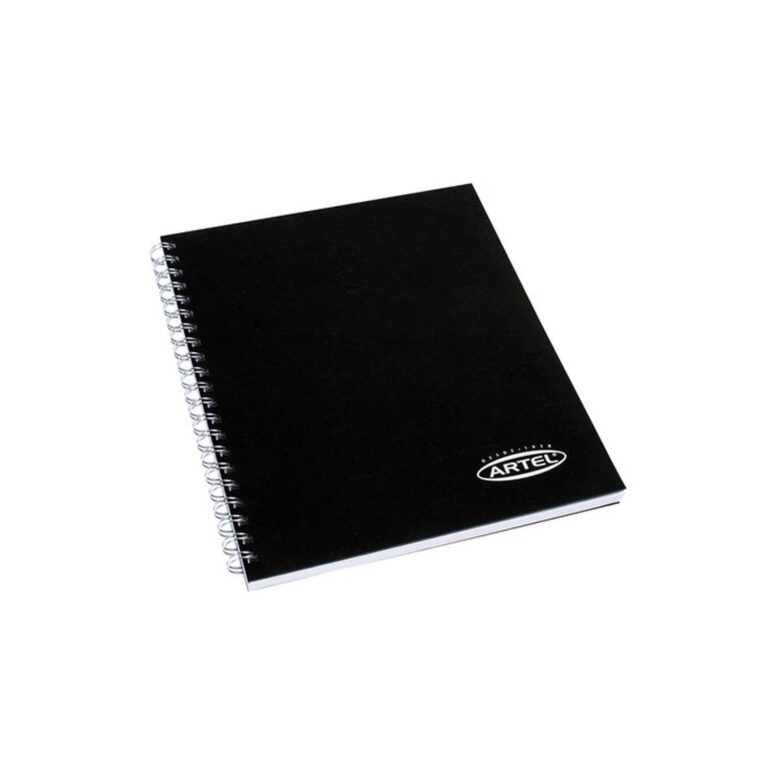 Croquera Tapa Negra Bond 24 80Hjs 16X21