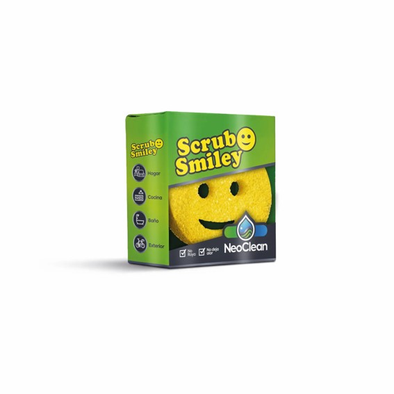 Esponja SCRUB SMILEY Amarillo