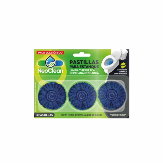 Pastilla para Estanque 3 x 50g