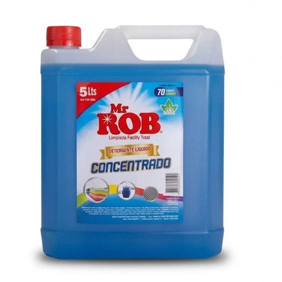 Detergente Mr. Rob Concentrado Azul 5lt