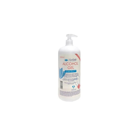 Alcohol Gel con glicerina Ecosafe 1LT