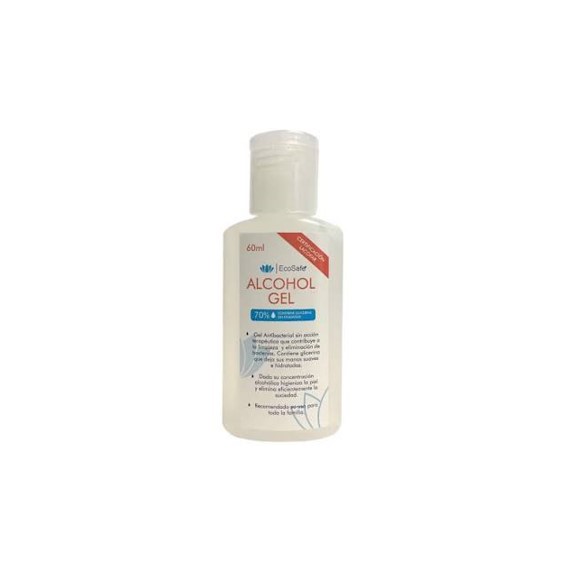 Alcohol Gel con glicerina Ecosafe 60ML