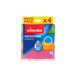 Pano Microfibra Colors X4 Vileda